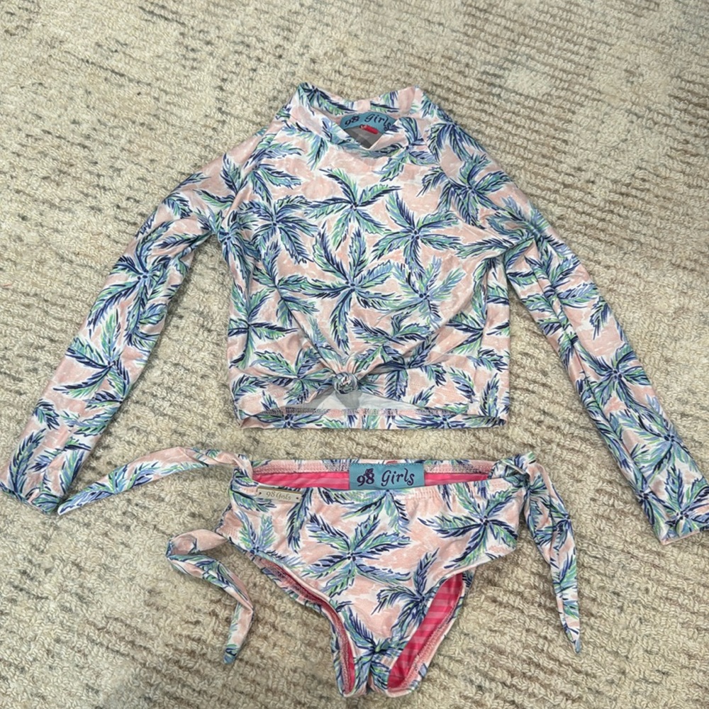 98 coast av two piece toddler girl swim